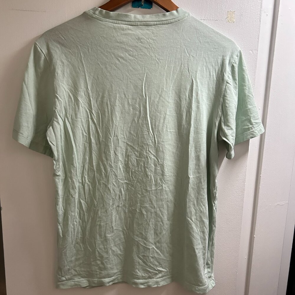 Adidas Originals Kids Size XL 15-16Y Green trefoil short sleeve tee T-shirt - Picture 12 of 15